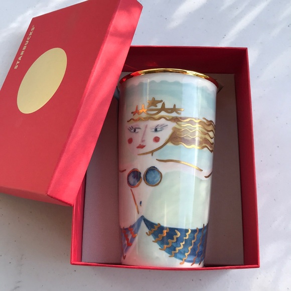 Starbucks Other - Starbucks 2014 mermaid 12oz ceramic cup